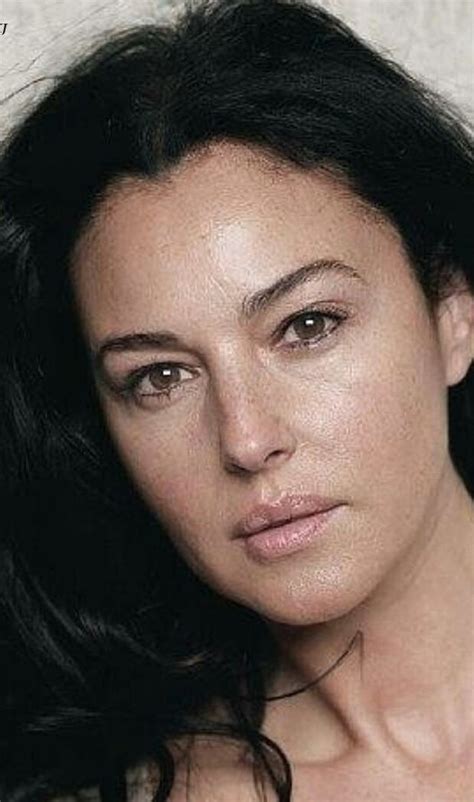 monica bellucci without makeup